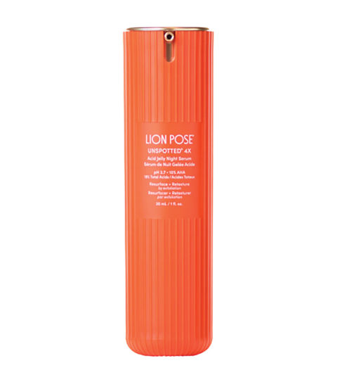 SkincarePOC-Inline-1 Lion Pose Unspotted 4X Acid Jelly Night Serum