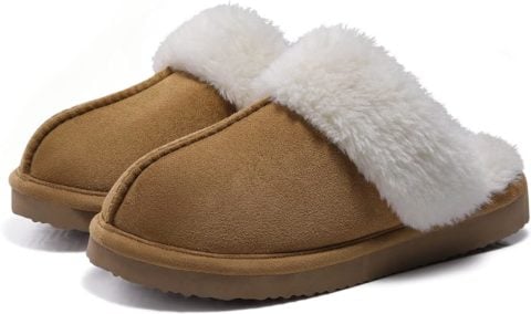 cozy-slippers fuzzy memory foam slippers, best stylish gifts under $50