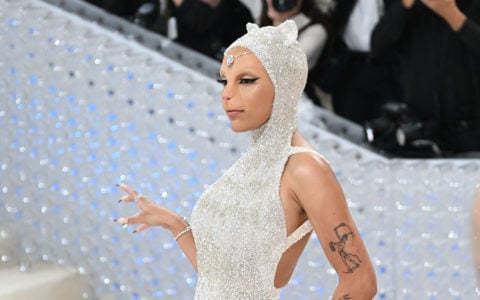 The 2023 Met Gala Celebrating "Karl Lagerfeld: A Line Of Beauty" Doja Cat viral moments 2023