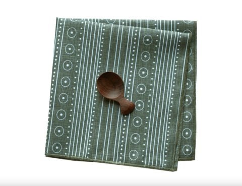 Indigo Arrows Bezhig Napkins Boreal, mindful gifts