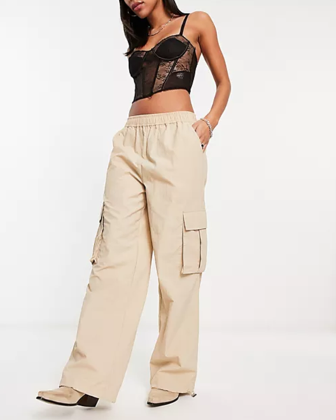 ASOS plus size cargo pants for women