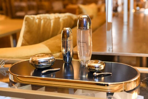 Clarins precious skincare launch party