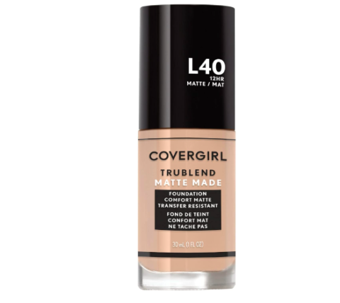 covergirl covergirl trublend matte made foundation, best foundations for oily skin