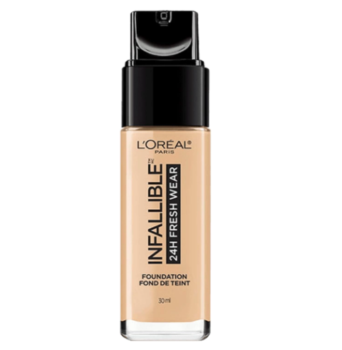 l'oreal l'oreal paris infallible 24h fresh wear foundation, best foundations for oily skin
