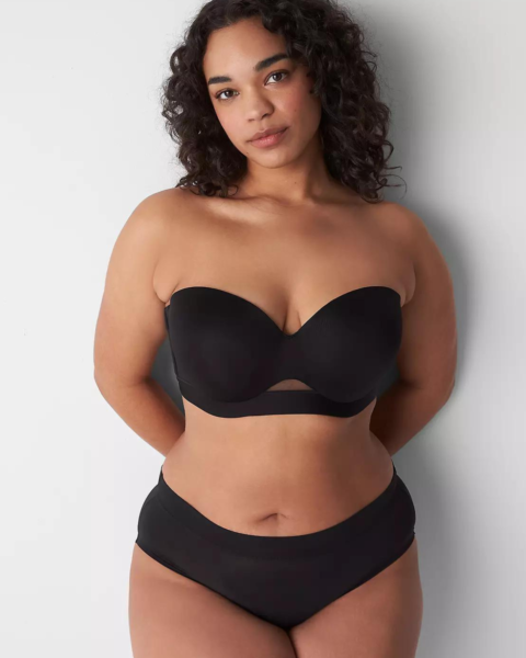 larger busts strapless bra