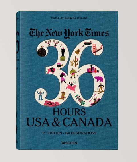 taschen Taschen The New York Times 36 Hours USA & Canada 3rd Edition, Valentine's Day gifts for him