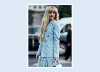 Icy Blue Is the Season’s Most Surprising Hue
