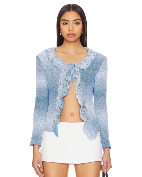 MSGM cardigan crochet tops