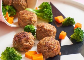 Annabel Karmel’s mini beef meatballs with carrot and apple
