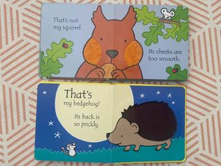 Inside That's Not My Squirrel and That's Not My Hedgehog