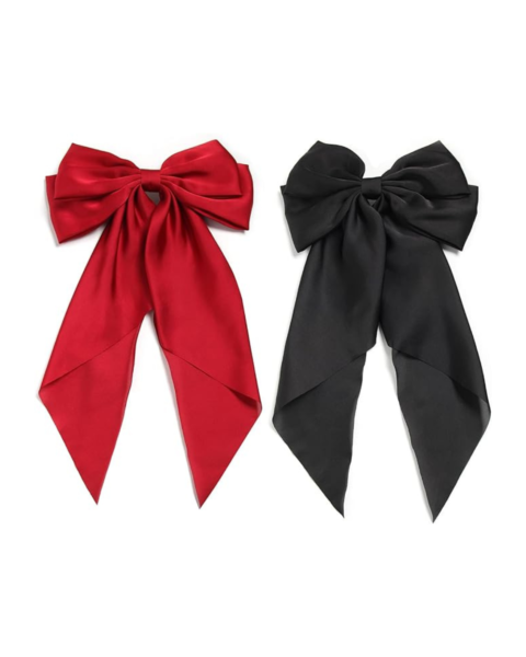bow hair clips