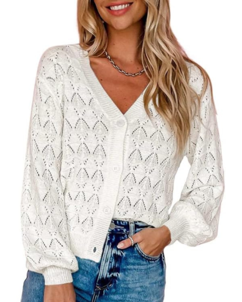 dokotoo cardigan crochet tops