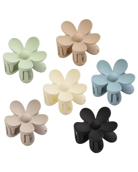 flower hair clips