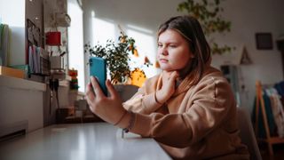 Teen upset at phone