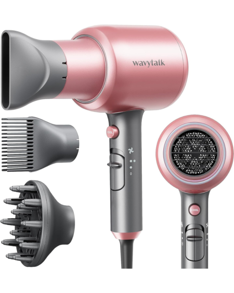 wavytalk ionic quietest hair dryer