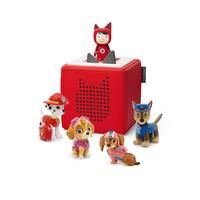 Tonies Toniebox And paw Patrol X4 Bundle (red)