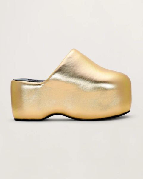 simon miller gold platform sandals
