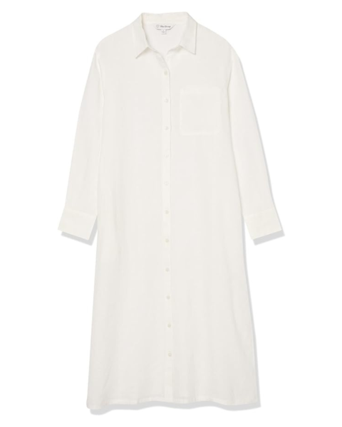 the drop linen dress