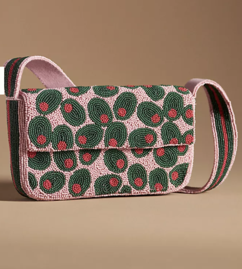 Screenshot 2024-05-08 at 1.22.25 PM Beaded olives on a pink bag