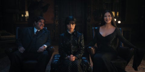 The Addams Family portrait
