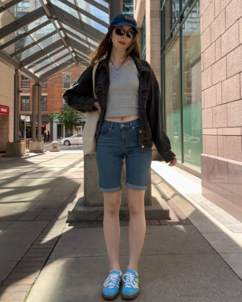 levi's bermuda shorts for women