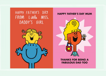 Mr Men and Little Miss characters reimagined for Father’s Day