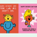 Mr Men and Little Miss characters reimagined for Father’s Day