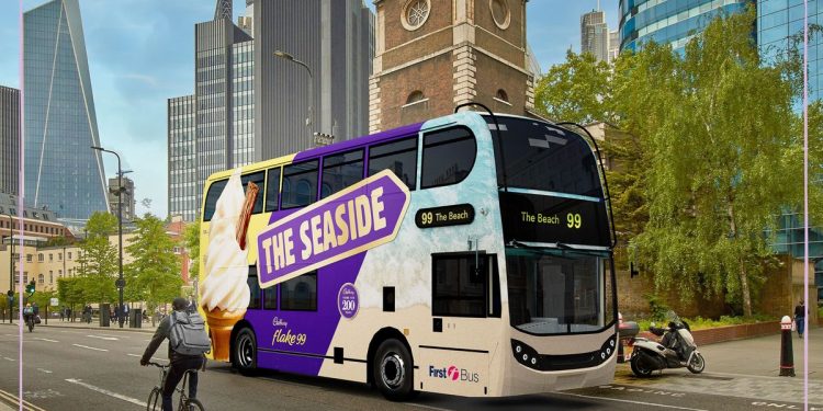 Free bus tickets to the seaside with Flake 99 – here’s how to book your family seats