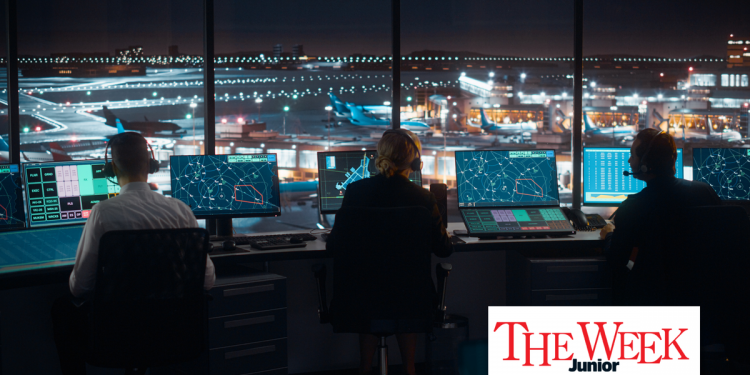 How do air traffic controllers make sureflights stay safe? An explainer for kids by The Week Junior