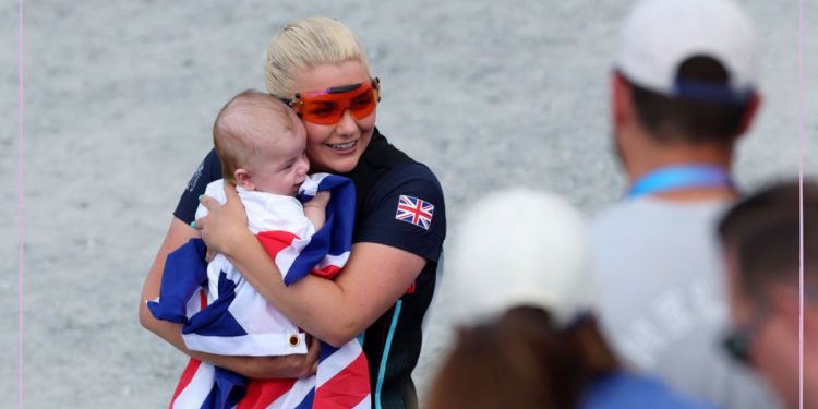 Team GB’s Amber Rutter wins silver medal at the Olympics – just three months after giving birth
