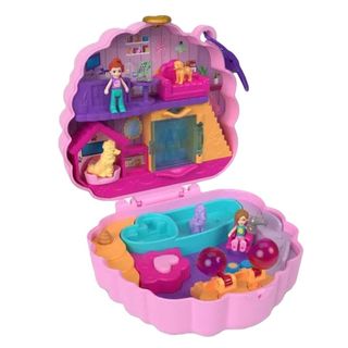 Polly Pocket Groom & Glam Poodle Compact