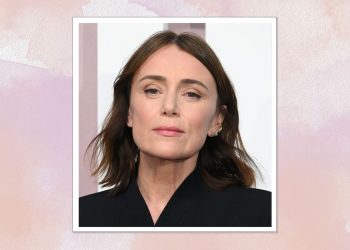 This is the £30 palette behind Keeley Hawes’ glowing skin