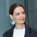 Katie Holmes just perfected the art of styling a satin skirt