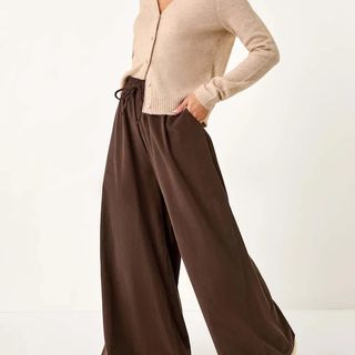 Brown Roman trousers