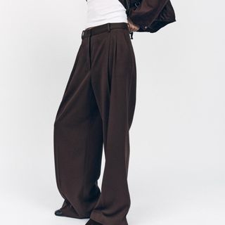 Brown Zara trousers