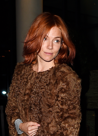 Sienna Miller attends Nine By Savannah Miller for Debenhams launch party at the Ham Yard Hotel on September 8, 2015 in London, England