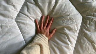 Texture of the The White Company Hypoallergenic Topper