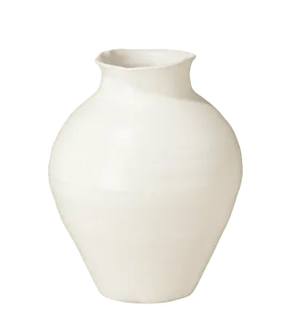 Large Fyli Ceramic Vase - White