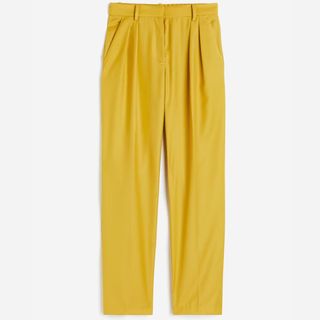 H&M Tapered Mustard Trousers