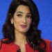 Amal Clooney’s red pencil dress and matching jacket make perfect occasion wear for transitional months between winter and spring