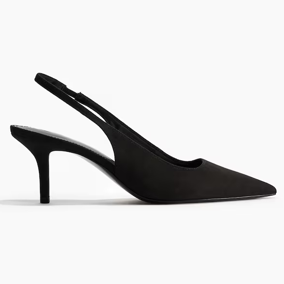 H&M Pointed Slingback Court Shoes