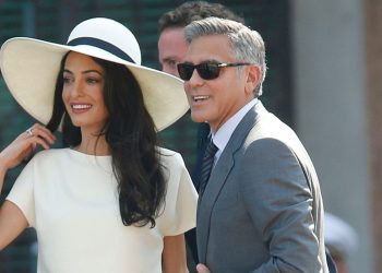 Our closets are crying out for Amal Clooney’s gingham pants