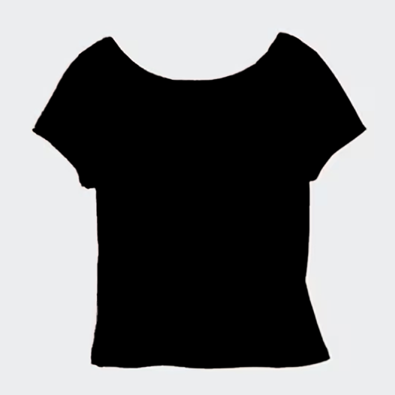 cut out image of low back top from Uniqlo