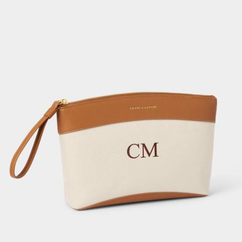 cut out image of the katie loxton siena wristlet in cognac