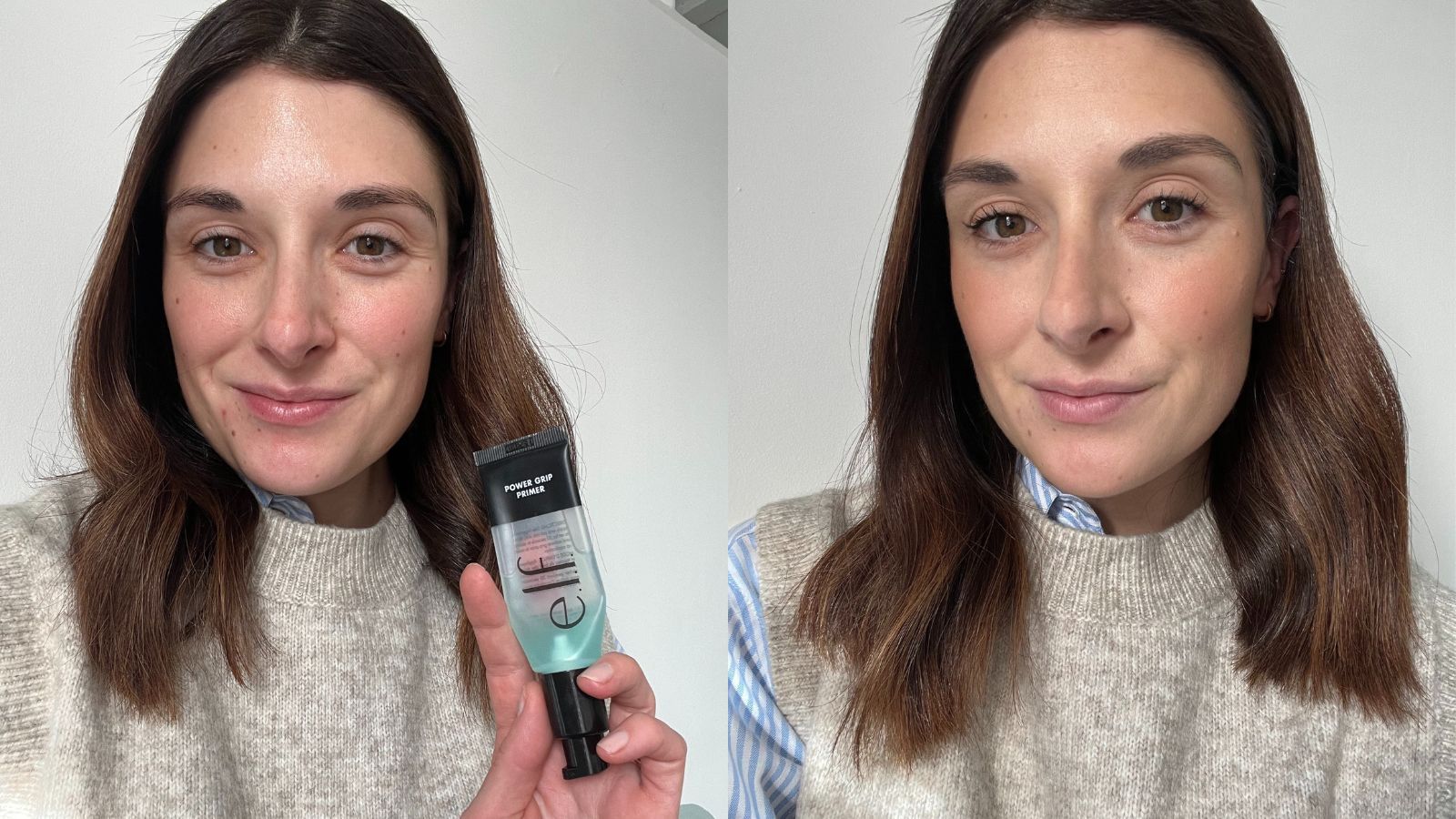 Jess testing e.l.f Power Grip Primer