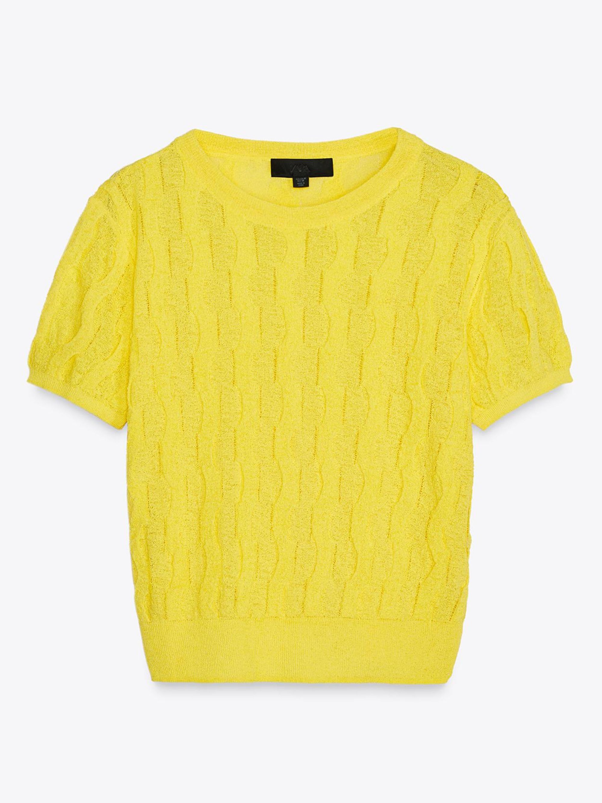 Textured knit top 