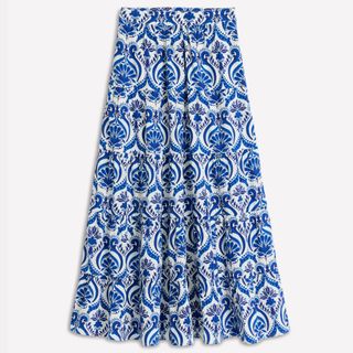 Boden Nadia Poplin Maxi Skirt