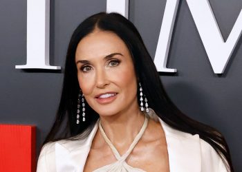Demi Moore proves why ‘robing’ is a must for summer occasionwear
