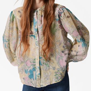 & Other Stories Patterned Blouse