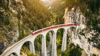 Thusis to Tirano train